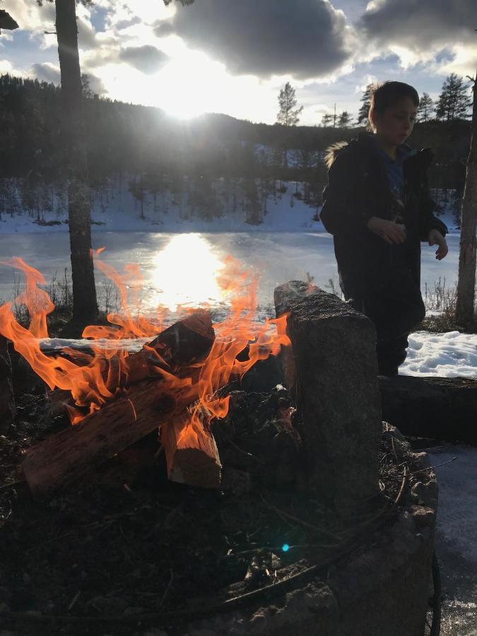 Villa Granhede -Sjoelaege Med Badtunna, Eldstad Med Mera Torsby Luaran gambar